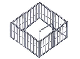Free Standing Stall