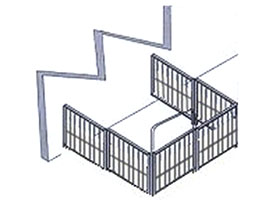 Wall Mount Stall
